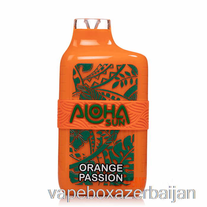 Vape Box Azerbaijan Aloha Sun 7000 Disposable Orange Passion